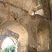 Inside the church ruins